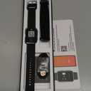 MorePro Health Fitness Tracker with Blood oxy-gen Monitor and 24/7 Heart Rate and Blood Pressure, Sleep Monitor, 120+ Sport Modes Waterproof Fitness Watch for Women Men Android iOS, Black