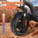 Relibupdater 8.5 Inch Electric Scooter Tire,8 1/2 x 2 Replacement Tires & Inner Tubes，50/75-6.1 Off Road Tire Compatible with okai/Gotrax GXL V2 Thicker Inflatable Scooter Replacement Wheels