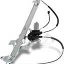 741-586 Window Regulator Driver Side Front Left Fit for Ford E-150 E-250 E-450 Super Duty 2010 2011 2012 with Power Window Motor 1C2Z1523201AA 9C2Z1523201A F2UZ1523209A