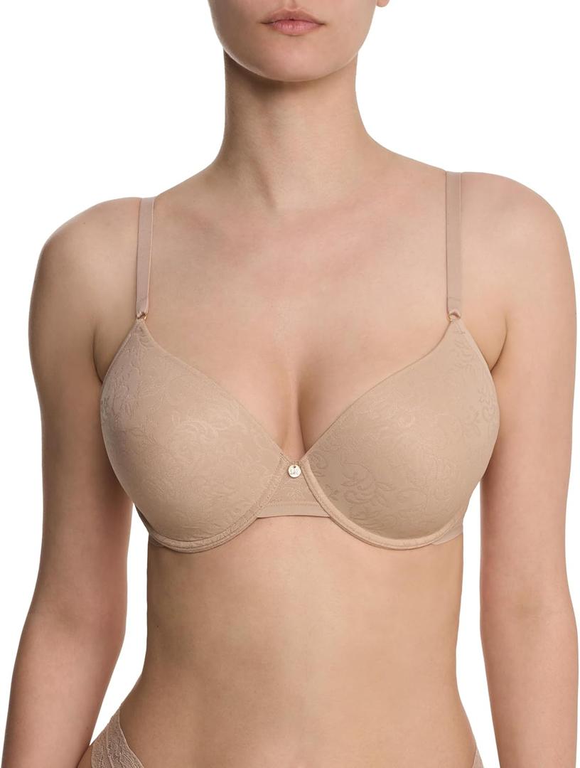 Natori Women's Jacquard Contour Underwire Bra (32D, Cafe)