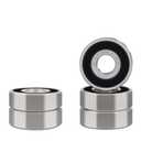 2 x XIKE 5 Pcs 1614-2RS Bearings 3/8" x1-1/8 x3/8", Double Rubber Seals and Pre-Lubricated, Deep Groove Ball Bearing.