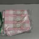 Tiny Twinkle Mess Proof Wet Bags | 2-Pack Reusable Waterproof Wet Bags for Swimsuits | Baby Clothes | Travel & Diaper Bag (Pink, Brown Checkers)