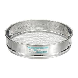 PATIKIL 6 Mesh(3.2mm) Lab Sieve, 11.8"(30cm) Diameter Sifting Screen 304 Stainless Steel Wire Cloth Fine Mesh Sieve for Industrial Laboratory Home Soil Sifter Dry Sift Screens Hash