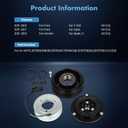 ECCPP AC Clutch for Ford for F-150 5.0L 2011-2013 for Ford Lobo 5.0L 2011-2017 AC Compressor Clutch Rapid Cooling