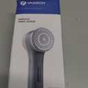 VASSON Fabric Shaver, Sweater Shavers to Remove Pilling, HighPerf Defuzzer, Rechargeable Electric Lint Shaver for Fuzz and Lint Balls from Clothing, Upholstery (Greyish White)