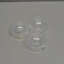 Sippy Spout Nipples for Comotomo Baby Bottles, Transition Straw Sippy Cup 100% Food Grade Silicone Soft Nipple, 6m+, Pack of 3