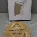 Xchouxer Side Tables Natural Bamboo Sofa Armrest Clip-On Tray, Ideal for Remote/Drinks/Phone (Round)