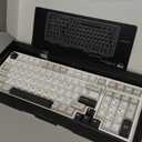 AULA F99 Wireless Mechanical Keyboard,Tri-Mode BT5.0/2.4GHz/USB-C Hot Swappable Custom Keyboard,Pre-lubed Linear Switches,RGB Backlit Computer Gaming Keyboards for PC/Tablet/PS/Xbox (Black&Grey&White)