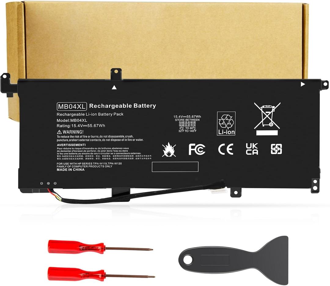 MB04XL Battery Replacement for HP Envy X360 M6-AQ000 M6-AQ105DX M6-AQ003DX M6-AQ103DX M6-AR004DX M6-AQ105DX 15-AQ273CL 15-AQ100NX 15-AQ267CL 15-AQ015NR 15-AQ173CL 15T-AQ100 15T-AQ200 844204-850