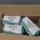 Organyc – 100% Organic Cotton Light Incontinence Pads for Bladder Leaks, FSA/HSA Eligible, Moderate Flow, 80 Count (4 Pack)