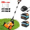 OJOYME Mini Cordless Lawn Mower, 9 Inch Electric Grass Cutter