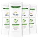 Dove Advanced Care Antiperspirant Deodorant Stick Cool Essentials 4 ct for helping your skin barrier repair after shaving 72 hour odor control and sweat protection with Pro Ceramide Technology 2.6 oz