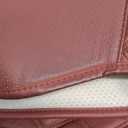 Skysep Red Wine Full Set Universal Fit 5 Seats Car Surrounded Solid Color Waterproof Leather Car Seat Covers Protector Adjustable Removable Auto Seat Cushions with 2 Waist Pillows 2 Headrest Pillows