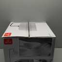 GLOBE Electric 67065 58" Floor Lamp, Black, Dark Gray Velvet Shade, On/Off Socket Rotary Switch, Living Room Dcor, Reading Light, Home Essentials, Bedroom, Office Accessories