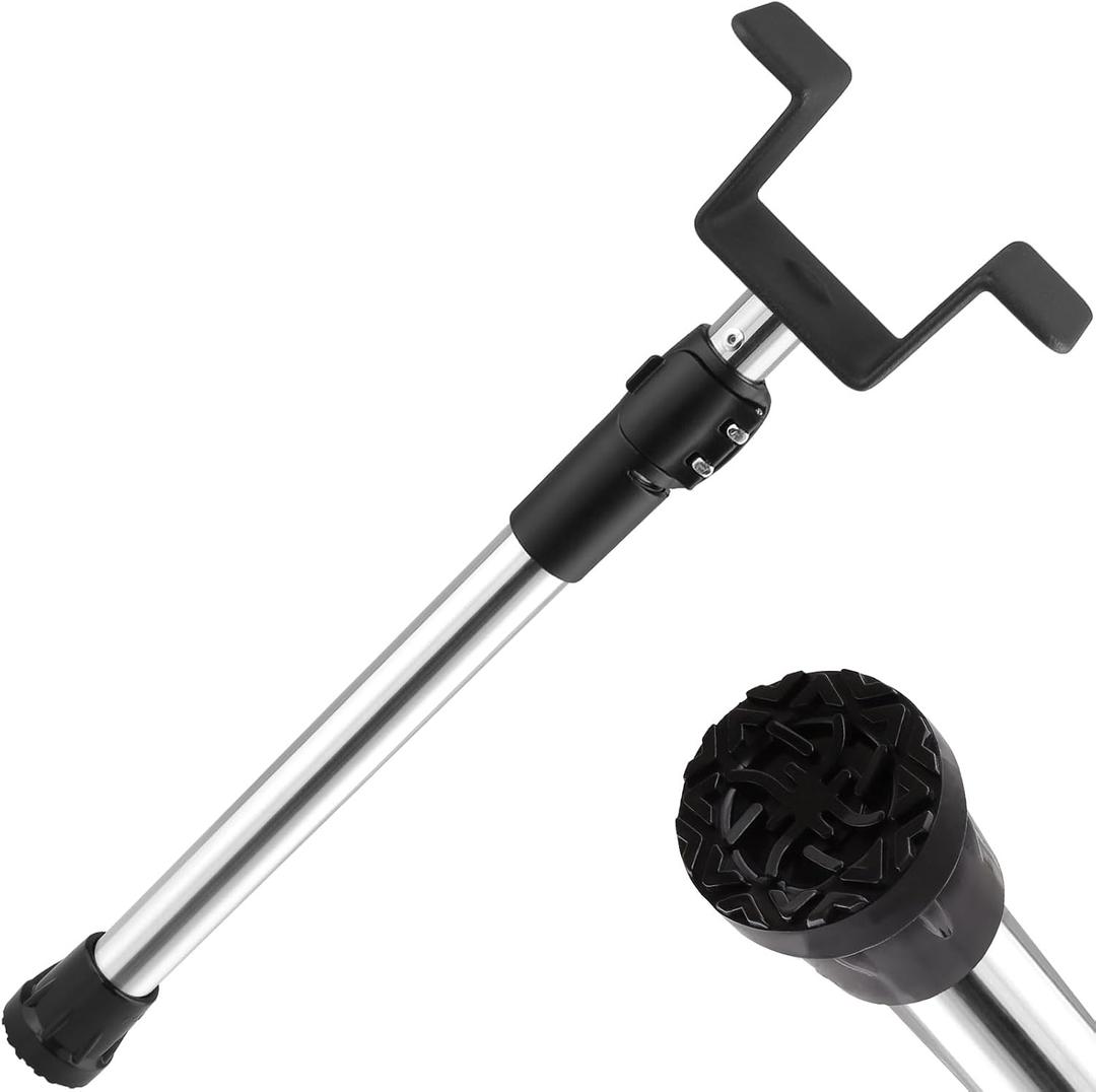 Brake Pedal Depressor,Brake Depressor Tool 19-41" Adjustable Thickened Stainless Steel Double-Headed Anti-Slip Design Suitable for Automotive Repair