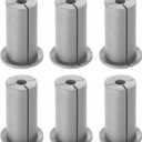 2 x 6pcs Cable Routing Kit for Starlink, Silicone Cable Pass Through Bushings for 1 Inch Wall Hole Cable Wall Wire Cord Grommet Cable Mounting Accessories for Starlink Ethernet Cable(Gray)