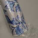 Blue and White Chinoiserie Floral Mahjong Mat for Table 31.5 x 31.5 in, Vintage Blue Oriental Chinese Anti-Slip Mahjong Table Cover Tablecloth for Poker Board Card Tile Game Dominoes