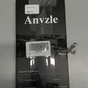 Anvzle for Samsung Galaxy S21 5G Case with [2 Pack] Tempered Glass Screen Protector, for Galaxy S21 [Military-Grade] Protective，Lens Protects Magnetic Kickstand Holder Phone Case Black