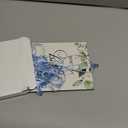 Geetery 51 Pcs Don't Say Baby Game Sign Greenery Cool Baby Shower Game 50 Pacifier Necklace Wooden Don't Say Sign Plastic Pacifier Party Favor for Gender Reveal(Greenery,Blue)