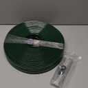 Watoo 2025 Sprinkler Hose & Soaker Hose for Yard - 50 FT Reinforced Flat Garden Hose with Holes, Heavy Duty No-Kink Lawn Irrigation Hose (Includes Stakes, High Pressure Spray)