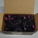 JMEXSUSS Blue Christmas String Lights Indoor Outdoor, 66ft 200 LED Blue String Lights Clear Wire Plug in, 8 Modes Waterproof Christmas Lights for Halloween Tree Party Bedroom Wall Christmas Decoration