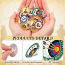 30 Pcs Appreciation Lapel Pins Set Encouragement Challenge Inspirational Thank You Lapel Pins Motivational Recognition Gift Bulk for Employees Coworker Staff Gifts