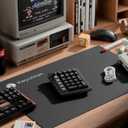 Keychron V0 Ultra 8K Polling Rate Wireless (2.4 GHz & Bluetooth) ZMK Custom Number Pad with Hot-swappable Brown Switches 360-Hr Battery OSA PBT Keycaps RGB Backllit for Mac Windows Linux