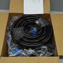 230FT New Quick-Connect Drip Irrigation System Kit, Automatic Garden Watering Misting System for Greenhouse, Yard, Lawn, Plant with 1/2 inch Hose 1/4 inch Distribution Tubing and Accessories