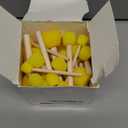 30 Pcs Round Sponges Brush Set, Round Sponge Brushes for Painting, Paint Sponges for Acrylic, Painting Tools for Kids Arts and Crafts (4 Sizes)