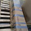 Merax Full Size Wood Loft Bed with Stairs, Built-in Desk, 2 Storage Drawers & Lights, Space Saving Bed for Teens, Adults, Study Loft Bed with Underbed Storage, White