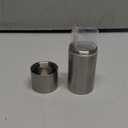 Portable Pill Holder Keychain, Small Metal Pill Case Waterproof Pill Box Container Mini Stainless Steel Pill Organizer for Travel Purse Pocket