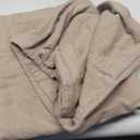 Bare Home Flannel Duvet Cover Set with Sham Pillow Covers (Queen, Taupe)