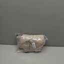 UGASA Velvet 20x20 Inch Soft Throw Pillow Cover Decorative Corduroy Striped Both Sides Solid Square Cushion Case Boho Farmhouse for Couch Bedroom Sofa Home, 1 Piece, Beige