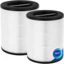 MJR01 Replacement Filter Compatible with Oransi Mod Jr Air Purifier, H13 Grade True HEPA & Activated Carbon, 3-in-1 Filter Set for Pollen, Wildfire Smoke & Pet Odors, 2-Pack