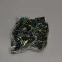 30 Pcs Velvet Bows for Christmas Tree, Pre-Tied Christmas Bows with Twist Ties & Adhesive Dots Vintage Xmas Decor for Garland Wreath Gift Packaging(3 x 3 Inch, Width of 1", Dark Green)