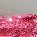 JerrisApparel Flower Girls Sequin Dress Rainbow Tutu Birthday Party Dress Pageant Gown (Rose, 8-9 Years)