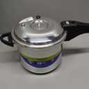 Universal Ultra 6.3 Quart Pressure Cooker, Anti-Rust Aluminum Stovetop Pressure Cooker with 5-Layer Safety System, Heat-Resistant Handles, Dishwasher Safe, Family Size