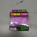 Schylling NeeDoh Nice Cube -Sensory Squeeze Toy with Super Solid Squish - 2.25" Cube (Purple)