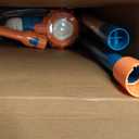 3-In-1 Kids Vacuum That Really Works Working Toddler Vacuum Cleaner with Real Suction, Montessori Pretend Play Cleaning Toy Gift Set for Boys and Girls Ages 3+ (Blue)