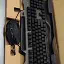 AULA Keyboard, T102 104 Keys Gaming Keyboard and Mouse Combo with RGB Backlit Number Pad, AllMetal Panel Waterproof Light Up PC Keyboard,USB Wired Computer Keyboards Gaming for Win XP/7/8/10 PC Gamer