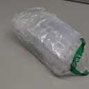 210 Pcs Mini Square Dessert Plates 2.4 x 2.4 Inch Small Lightweight Appetizer Dish Disposable Transparent Plastic Plates for Dessert Cake Salad Tastings Serving Wedding Party