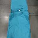 Outdoor Chaise Lounge Cushion Set of 1, Fadesafe Water-Repellent Lounge Deck Reclining Chair Cushions for Patio Furniture Lawn Pool Resort Hotel, 80x26x3 Inch, Teal