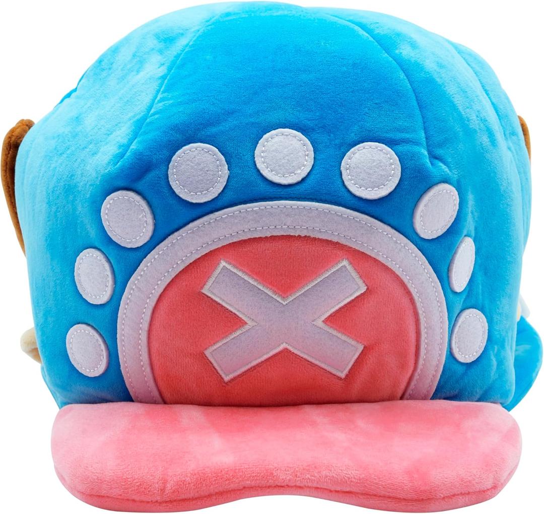 ABYstyle Officially Licensed One Piece Tony Tony Chopper Hat Replica Adult Size Blue and Pink Cosplay Hat Accessories Merch Gift