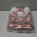 Christmas Ball Hanging decorations3.14 inch, 12 Pieces of shatterproof Christmas Tree Decoration Balls Set, Suitable for Party Floral Christmas Tree Decoration (3.14 inches 12 Balls)