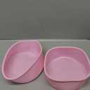 UXCELL 2-Piece Round Silicone Cake Molds, 6-Inch Nonstick & Quick Release for Layer, Smash & Cheese Cakes - Pink