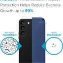 Speck Products Presidio2 Grip Samsung Galaxy S22 Case,Raised bezel, Coastal Blue/Black/Storm Blue