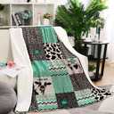 Cow Print Blanket Cow Decor Bedding Throw Blanket for Girl Women Christmas Valentine's Birthday Gifts Soft Cute Print Farm Animal Cow Blanket (50"x 60",cow3)