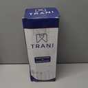 TRANI Kitchen 33- Piece Silicone Cooking Utensil Set with Holder -Compact, Heat Resistant to 446F, Non-Stick & Durable with Natural Wooden Handles, Black Spatula Set - ideal for Upgrade & Replacement