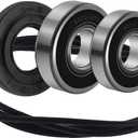 Bentolin Front Load Washer Tub Bearings and Seal Kit Compatible for LG & Kenmore Etc Replacement Part 4036ER2004A 4280FR4048L 4280FR4048E 4036ER4001B (Black)