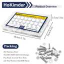 1116PCS Bolts and Nuts Kit, Stainless Steel Hardware Assortment Kit, 10-24#8-32#6-32#4-40 Nuts, Bolts, Washers, Tweezer